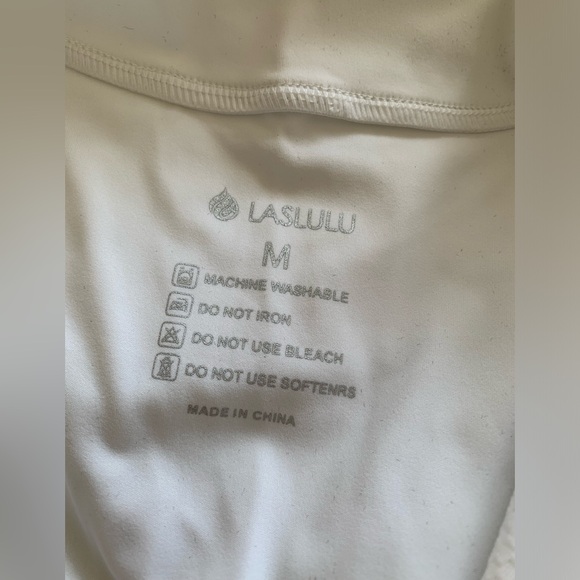 LASLULU Womens Half Zipper Workout Top Racerback - Picture 5 of 5